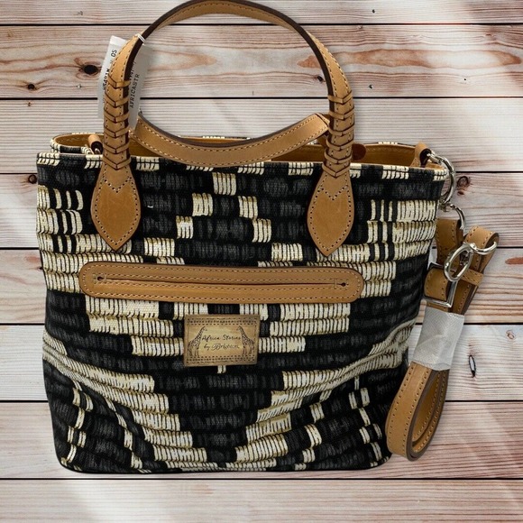 NEW Brighton MIKENNA Crossbody Tote Handbag Africa Stories Collection NWT - Picture 3 of 5